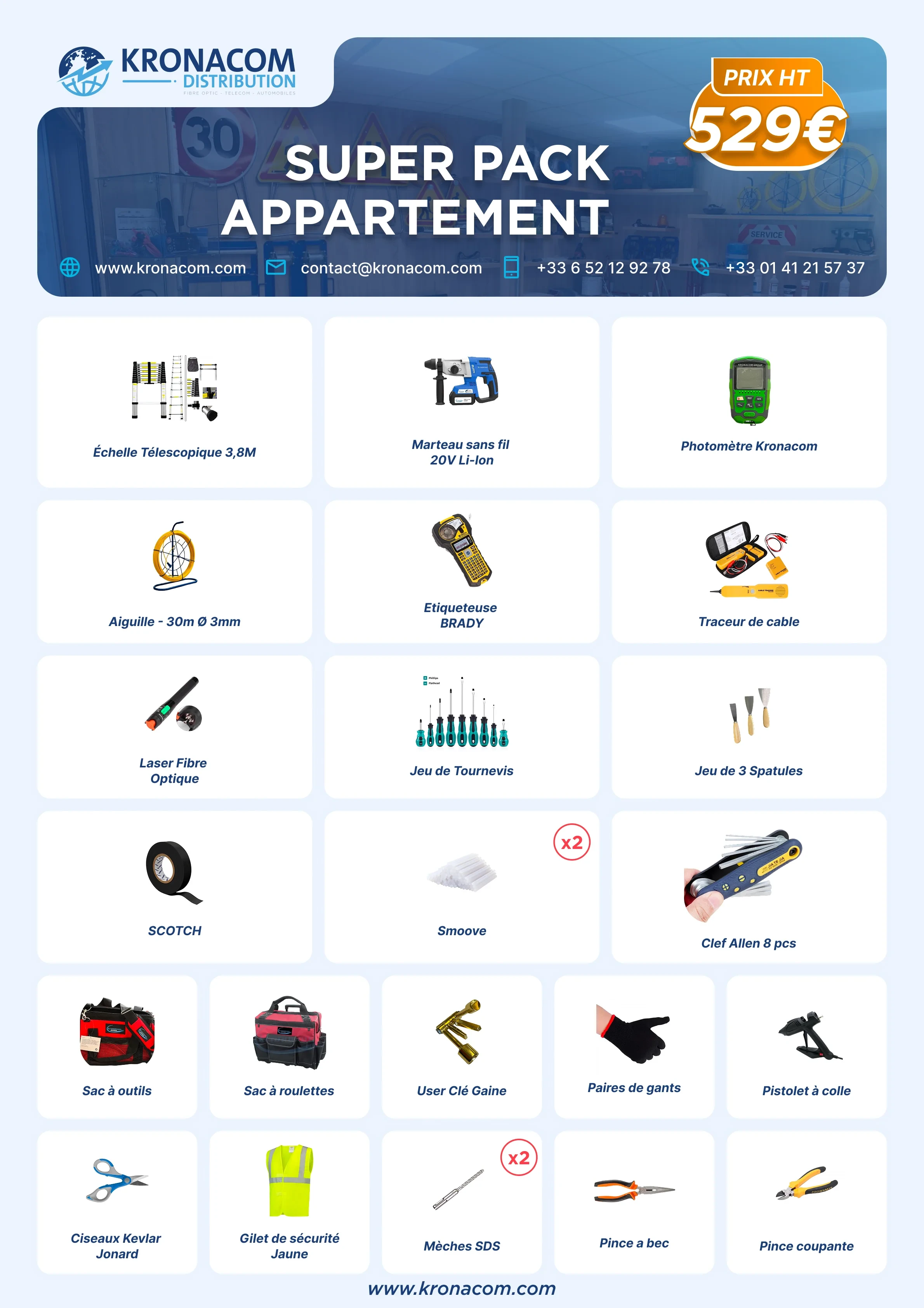 Super Pack Appartement seulement à 529€